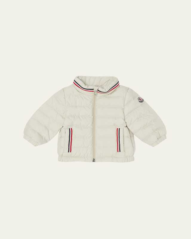 Boy's Jerry Quilted Down Jacket, Size 6M-3